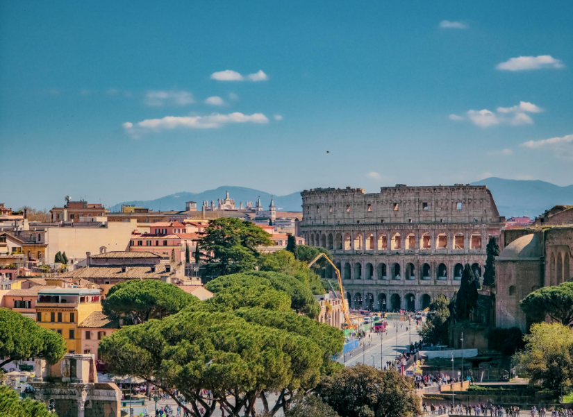 Mediterranean - Departure from Civitavecchia (Rome)